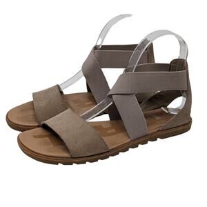 Sorel Ella II Sandal Tan Size 7.5